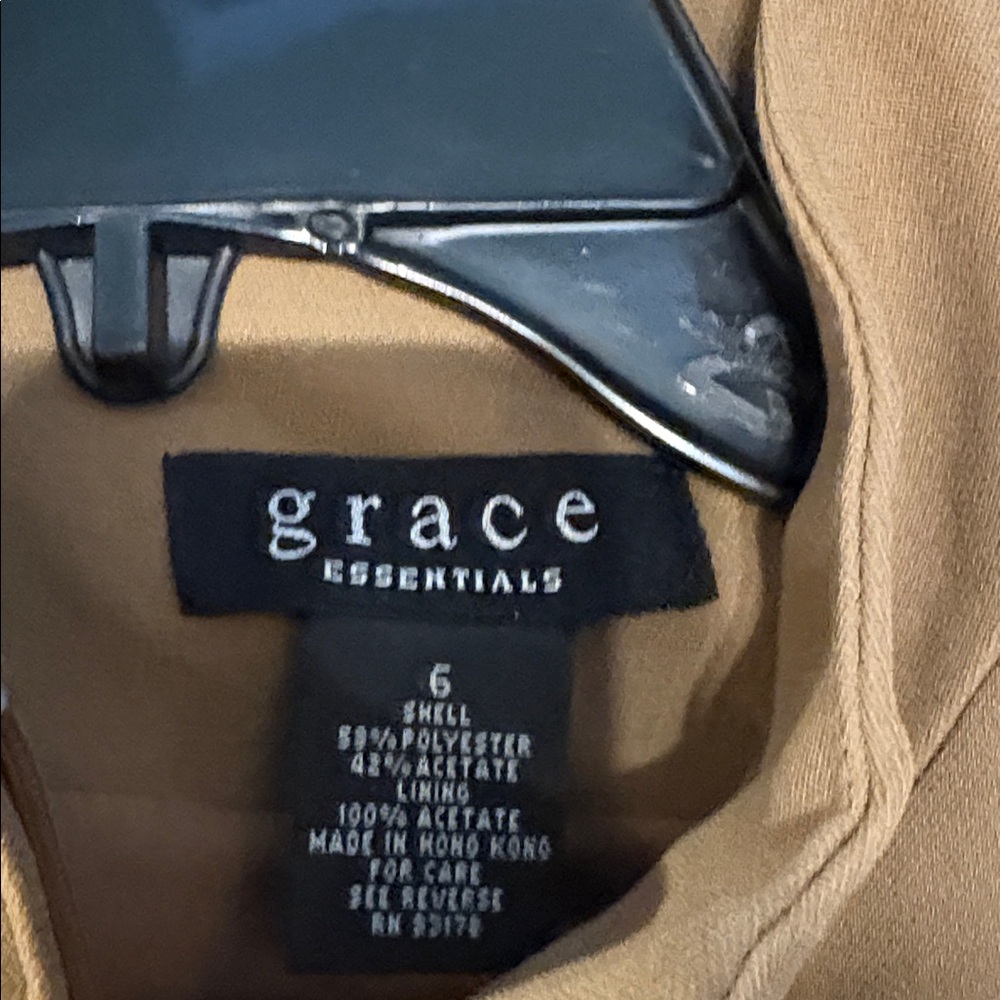 Essentials Grace Tan Jacket - image 3